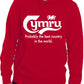 Wales Cymru Best Country Welsh Unisex Hoody Size