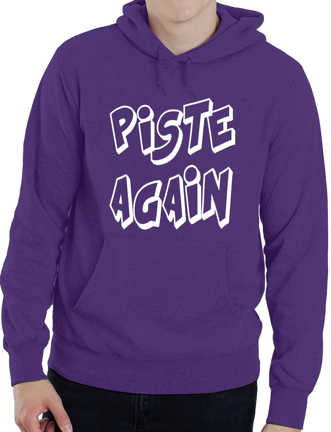 Piste Again Apres Ski Snowbardin Funny Unisex Hoodie