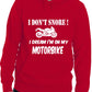 I Don't Snore Bikers Superbike Biker Mototrbike Unisex Hoodie Size