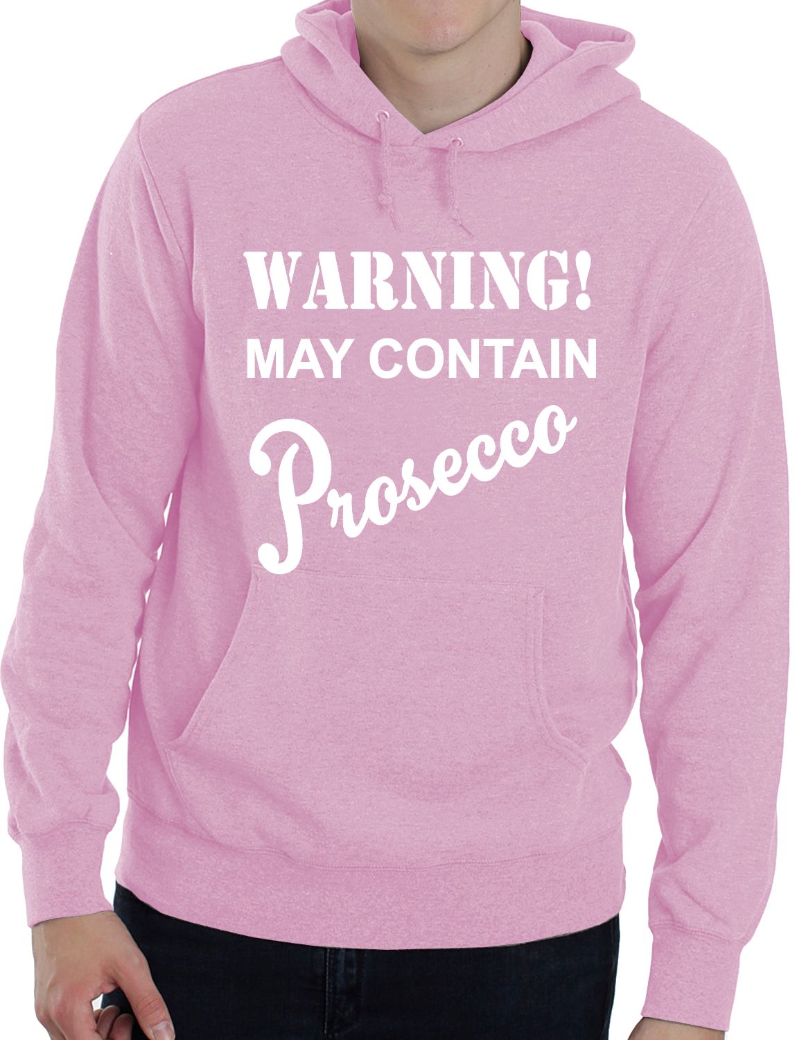 Warning Contains Prosecco Funny Drinks Funny Unisex Hoodie Size