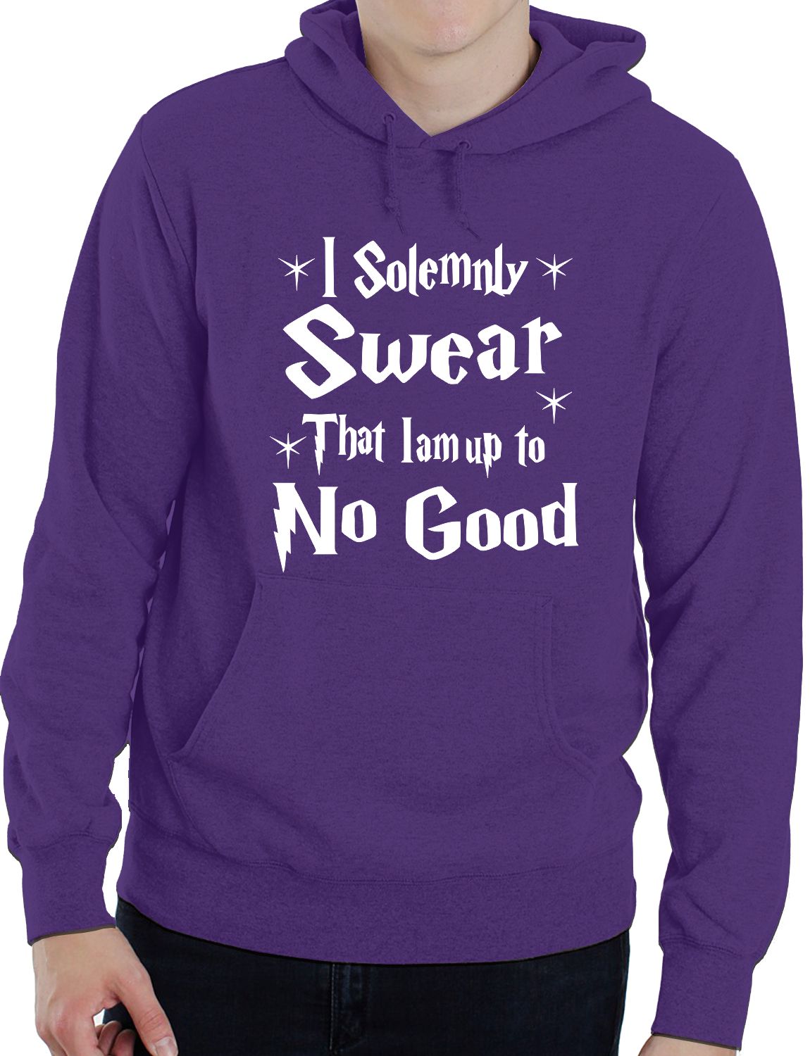 I Do Solemnly Swear I Am Up To No Good Funny Unisex Hoodie Size
