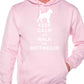 Keep Calm Walk The Rottweiler Dog Lovers  Hoodie Size
