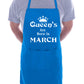 Born In March Birthday Funny Joke BBQ Apron