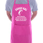 August Birthday Girl Woman Funny Joke BBQ Novelty Cooking Apron