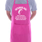 September Birthday Girl Woman Funny Joke BBQ Apron