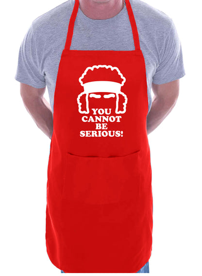You Cannot Be Serious Tennis Funny BBQ Novelty Cooking BBQ Apron