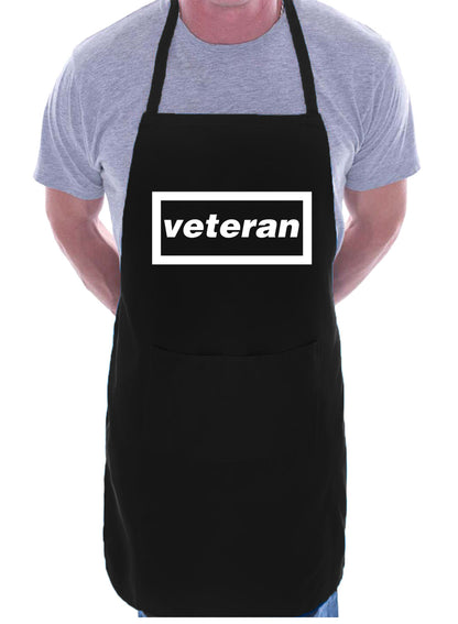 Veteran Armed Forces Army Navy RAF Funny BBQ Apron