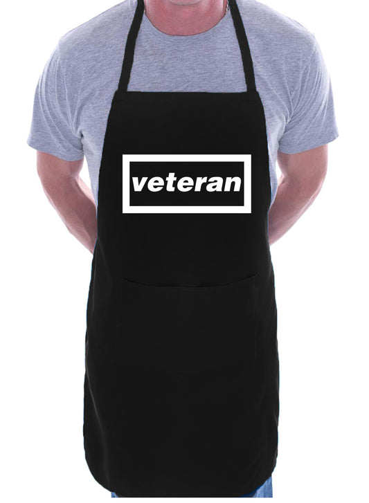 Veteran Armed Forces Army Navy RAF Funny BBQ Apron