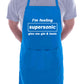 Supersonic Gin & Tonic Birthday Gift Funny Present BBQ Apron