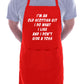 Old Scottish Git Scotland Fan Birthday Gift Funny Novelty BBQ Cooking Apron