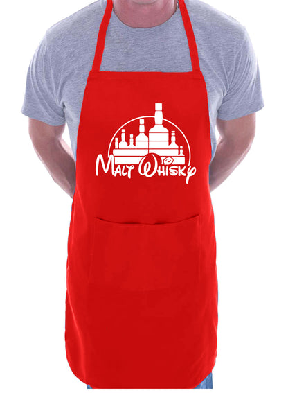 Malt Whiskey Funny Birthday Gift Novelty Cooking Apron