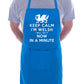 Keep Calm I'm Welsh Cymru Funny Birthday Gift BBQ Apron