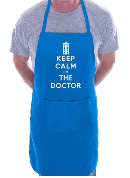 Keep Calm I'm The Doctor Funny Gift Novelty Cooking BBQ Apron