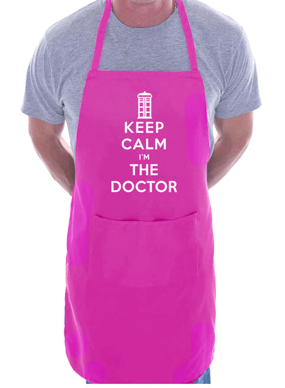 Keep Calm I'm The Doctor Funny Gift Novelty Cooking BBQ Apron