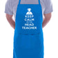 Keep Calm I'm The Head Teacher Funny Gift BBQ Apron