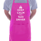 Keep Calm I'm A Taxi Driver Funny Gift Novelty Cooking BBQ Apron