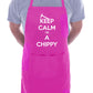 Keep Calm I'm A Chippy Carpenter Funny Gift Novelty Cooking BBQ Apron