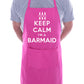 Keep Calm I'm A Barmaid Funny Gift Novelty Cooking BBQ Apron