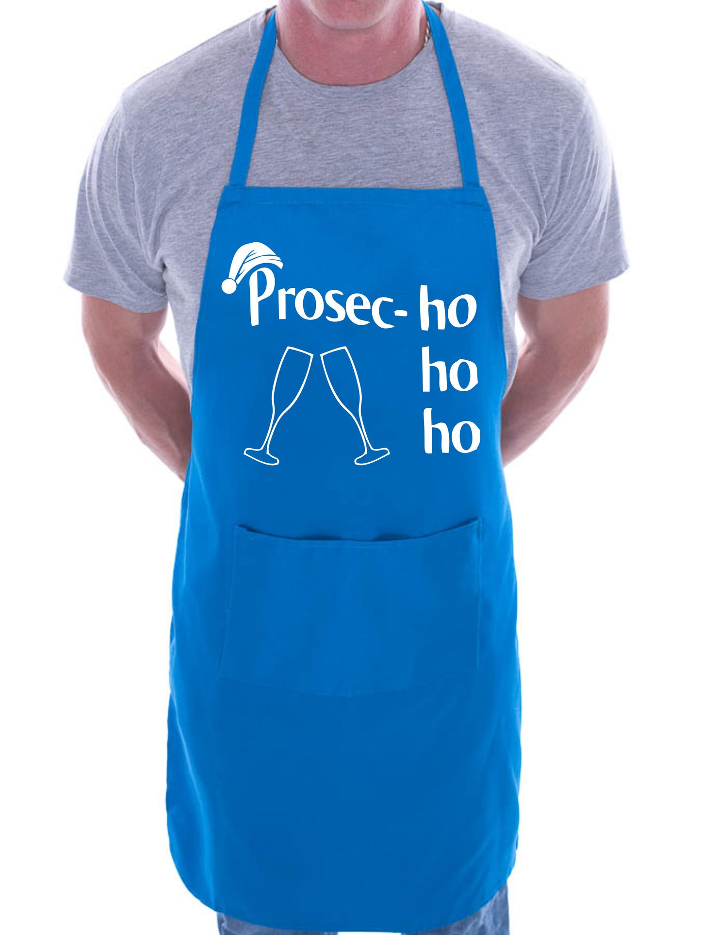 Prosec-Ho Prosecco Christmas Gift Funny Chef Cook BBQ Novelty Cooking Apron
