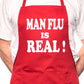 Man Flu Is Real BBQ Funny Apron
