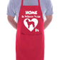 Home Is Where Your Labradoodle Is Funny Dog Lover BBQ Apron