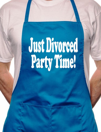 Adult Just Divorced Party BBQ Cooking Funny Novelty Apron