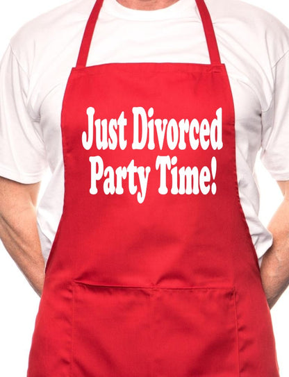 Adult Just Divorced Party BBQ Cooking Funny Novelty Apron
