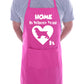 Home Is Where Your Cocker Spaniel Is Funny Dog Lover BBQ Apron