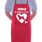 Home Is Where Your Cocker Spaniel Is Funny Dog Lover BBQ Apron