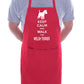 Keep Calm & Walk Welsh Terrier Funny Dog Lover Gift Novelty Cooking BBQ Apron