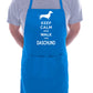 Keep Calm & Walk The Dachshund Funny Dog Lover Gift BBQ Apron