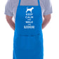 Keep Calm & Walk The Bloodhound Funny Dog Lover Gift Novelty Cooking BBQ Apron