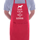 Keep Calm & Walk The Bloodhound Funny Dog Lover Gift Novelty Cooking BBQ Apron