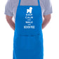 Keep Calm & Walk Bichon Frise Funny Dog Lover Gift BBQ Apron