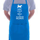 Keep Calm & Walk Alaskan Malamute Funny Dog Lover Novelty Cooking BBQ Apron