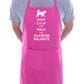 Keep Calm & Walk Alaskan Malamute Funny Dog Lover Novelty Cooking BBQ Apron