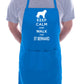 Keep Calm & Walk The St Bernard Dog Lover Gift BBQ Apron
