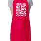 On My Husband's Last Nerve Apron Funny Birthday Gift Cooking Baking BBQ