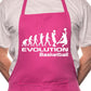 Evolution Of Basketball BBQ Funny Apron