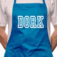 Adult Dork Computor Geek BBQ Cooking Funny Novelty Apron