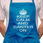 Keep Calm & Canter On Horse BBQ Funny Apron