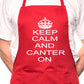 Keep Calm & Canter On Horse BBQ Funny Apron