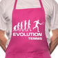 Tennis Evolution Of Sports BBQ Funny Apron
