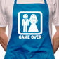 Game Over Stag Do Night BBQ Funny Apron