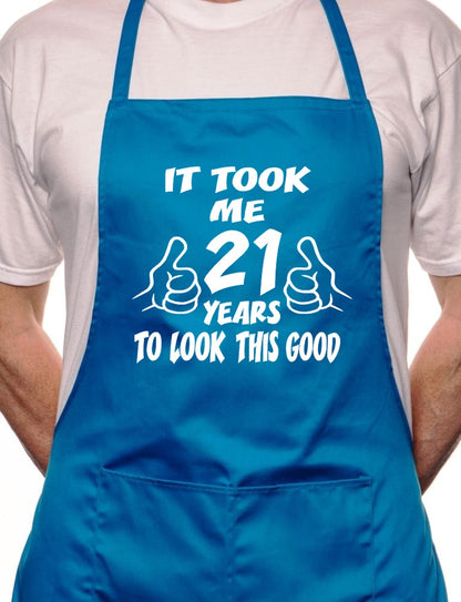 21st Birthday It Took 21 Years BBQ Funny Apron