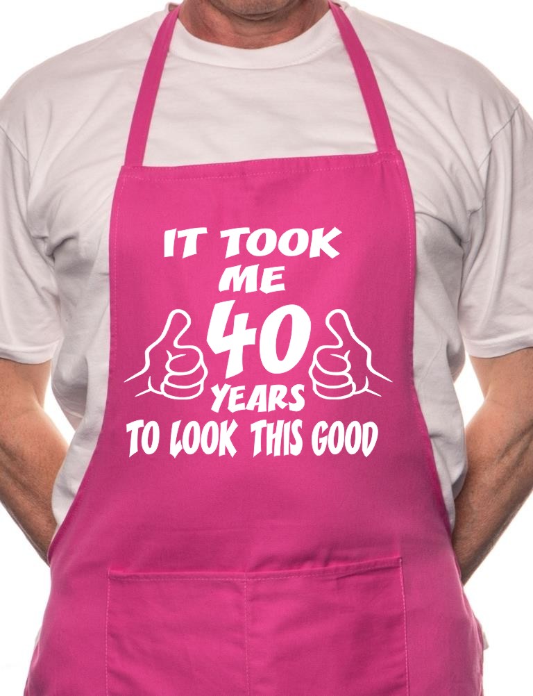 40th Birthday It Took 40 Years BBQ Funny Apron