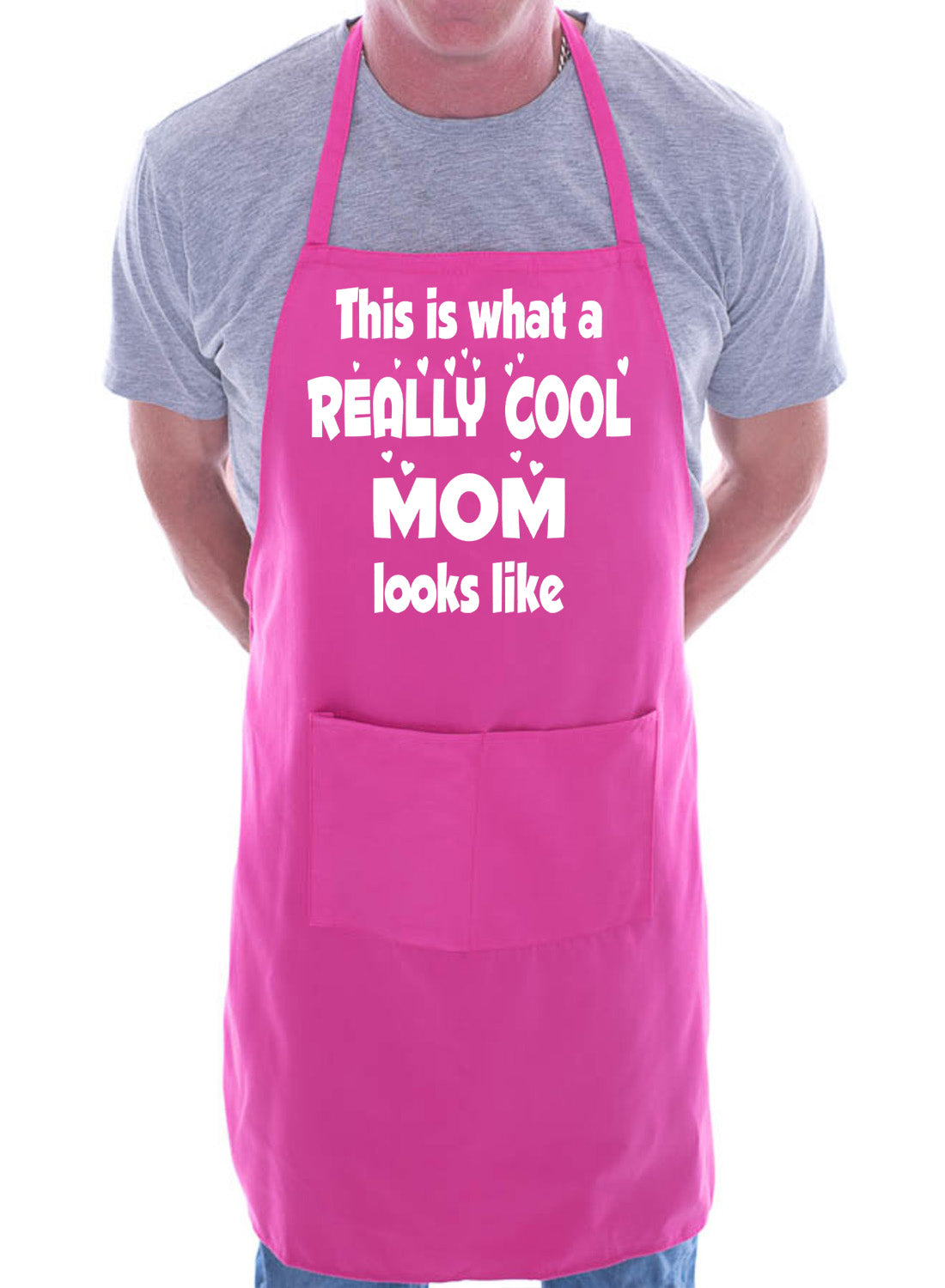 Really Cool Mom Mothers Day Birthday Gift Novelty Cooking BBQ Apron