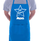Mom Is Star Baker Funny Birthday Gift Chef Novelty BBQ Cooking Apron