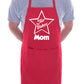 Mom Is Star Baker Funny Birthday Gift Chef Novelty BBQ Cooking Apron