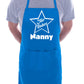 Nanny Is Star Baker Funny Chef Birthday Gift Novelty Baking Cooking BBQ Apron